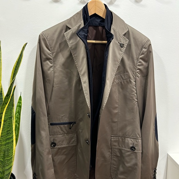 PAL ZILERI 2 in 1 men’s lightweight Jacket with vest - Picture 3 of 13